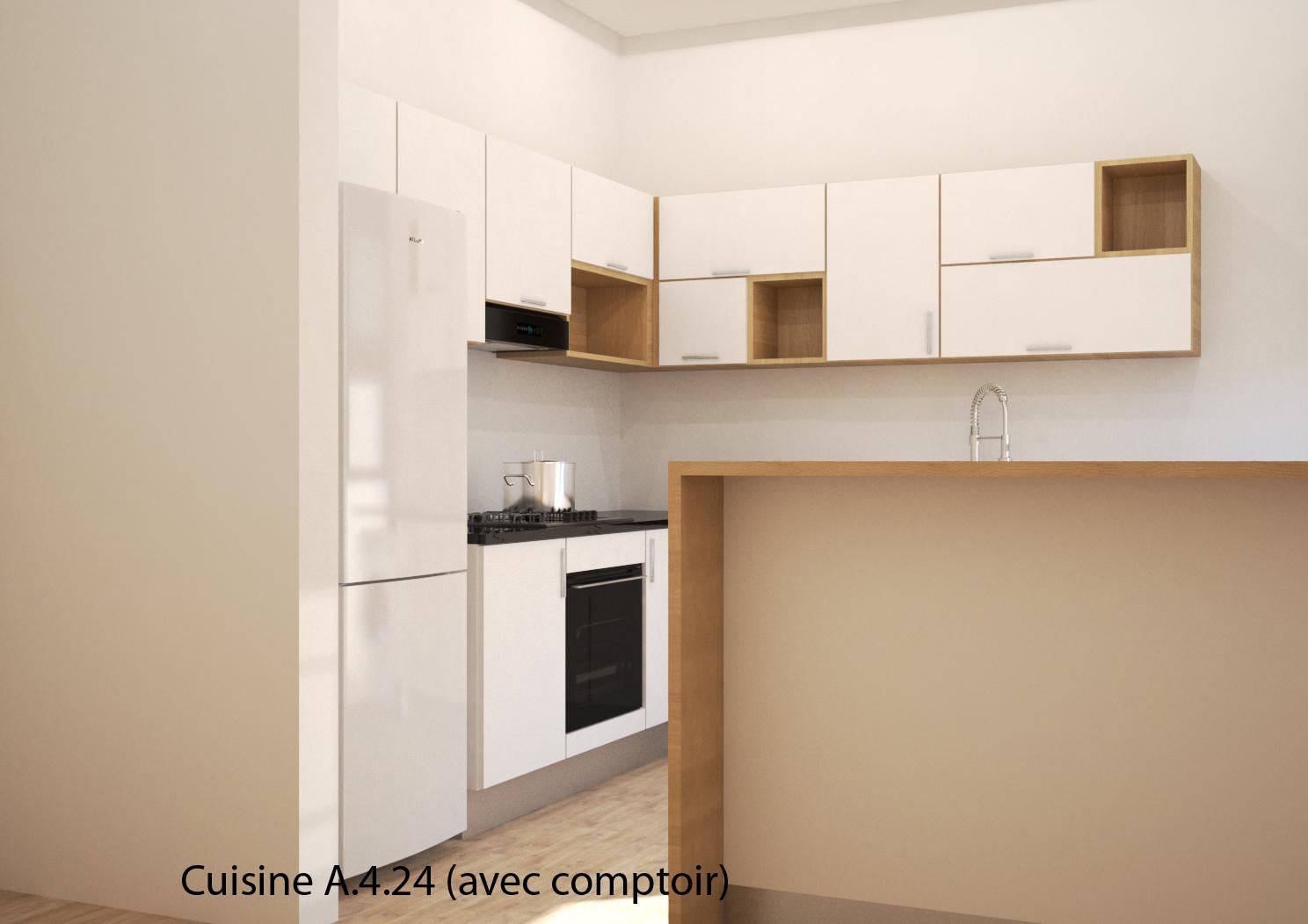 A.4…24 (avec comptoir)
